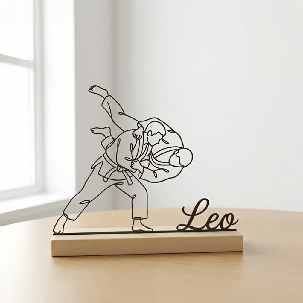 Eve Party - Statua Personalizzata Incisa per Arti Marziali