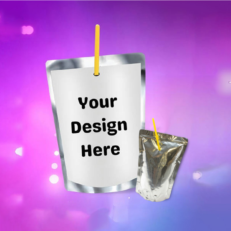 Party Event Supplier - Etichetta Personalizzata per Sacchetti di Succo,