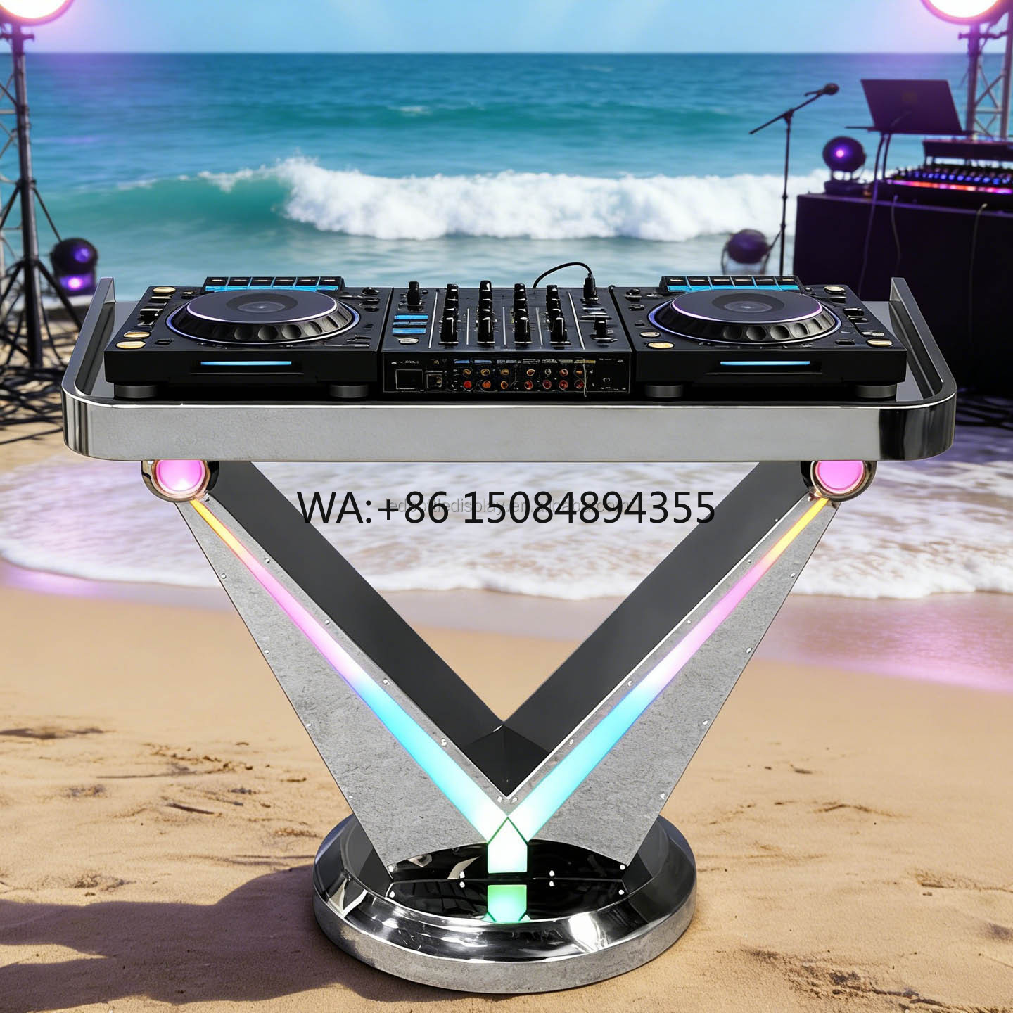 Event Party Dj - Consolle DJ Mobile LiqVis di Lusso