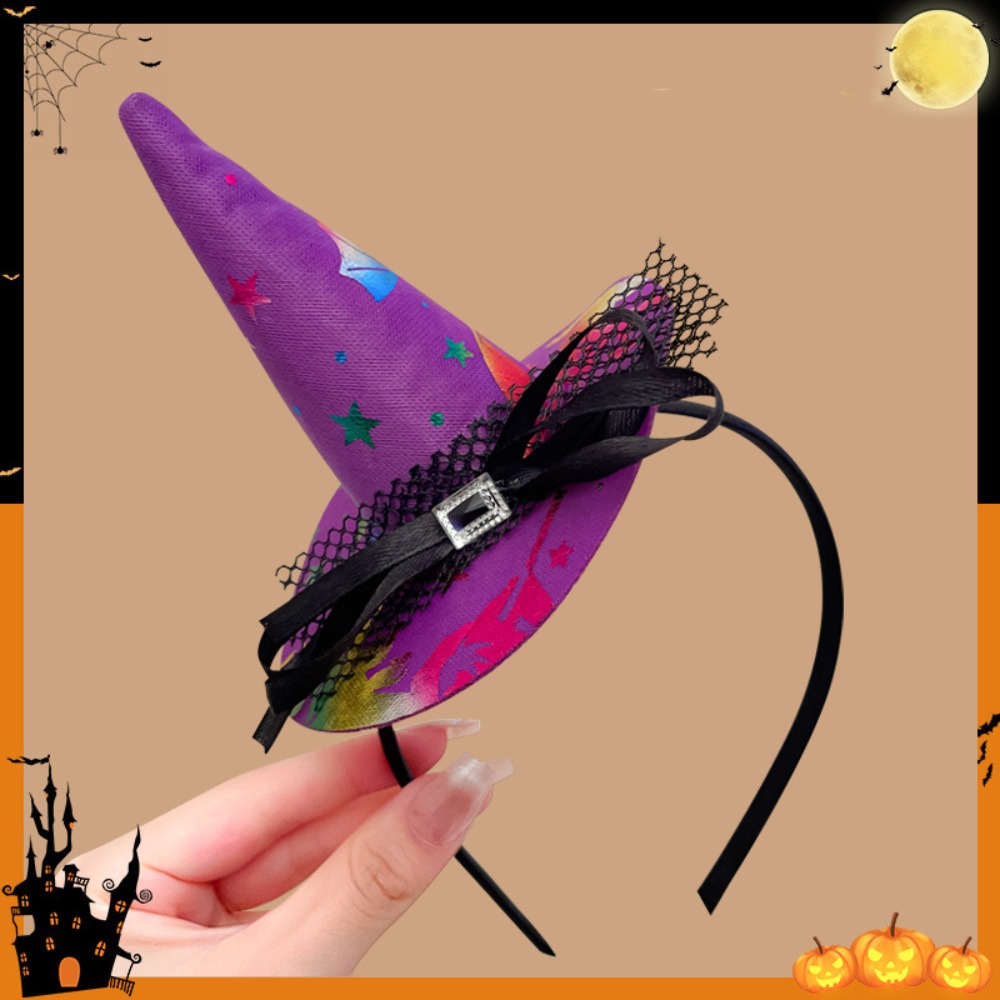 Party Hat Cone - Fascia per capelli di Halloween con