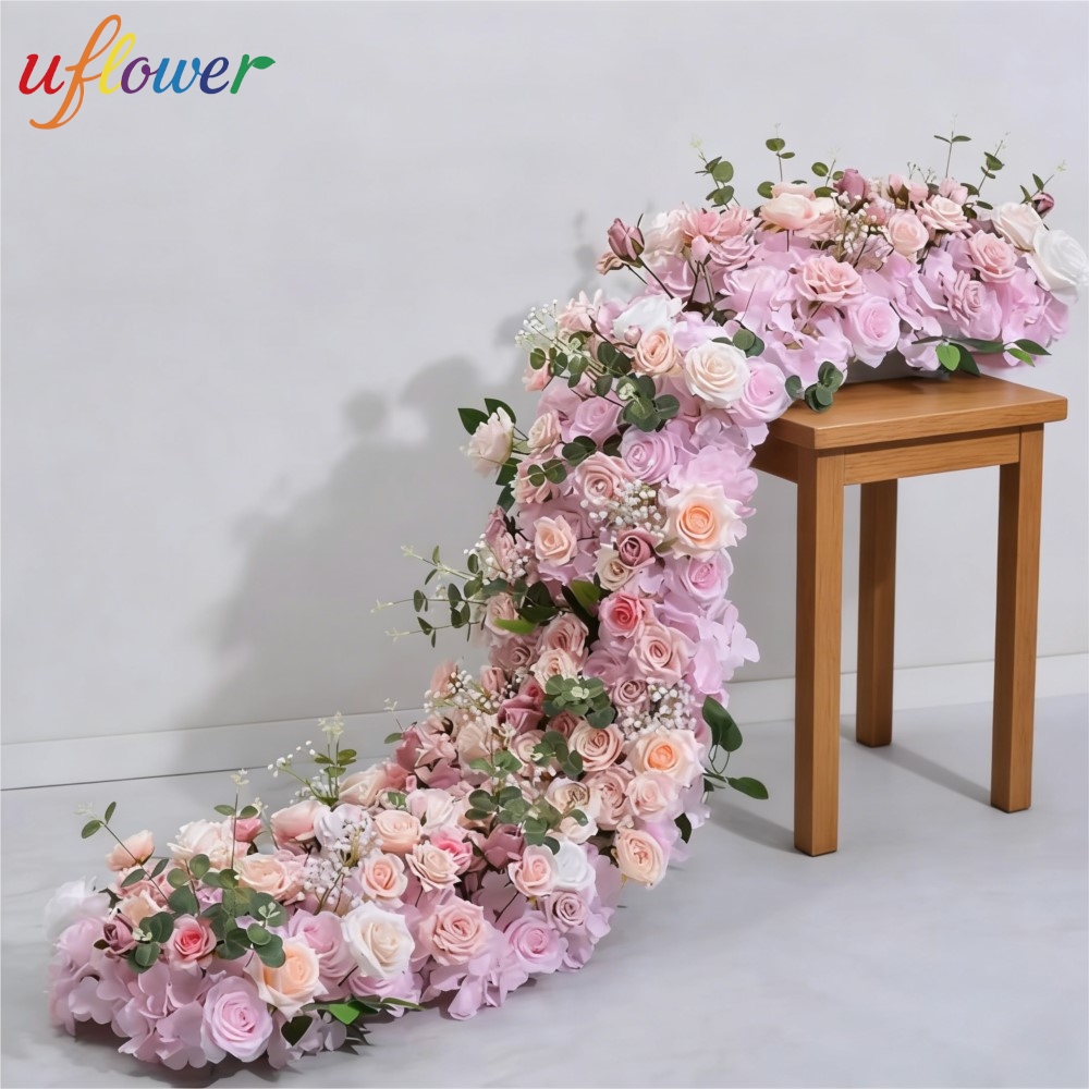 Flower Wall Panel - Composizione Floreale Artificiale Uflower, Decorazione per