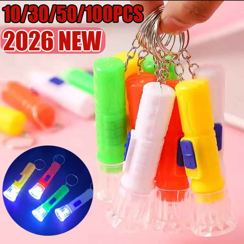 Party Favor Bag - 10/30/50/100 Pezzi Mini Torcia LED per