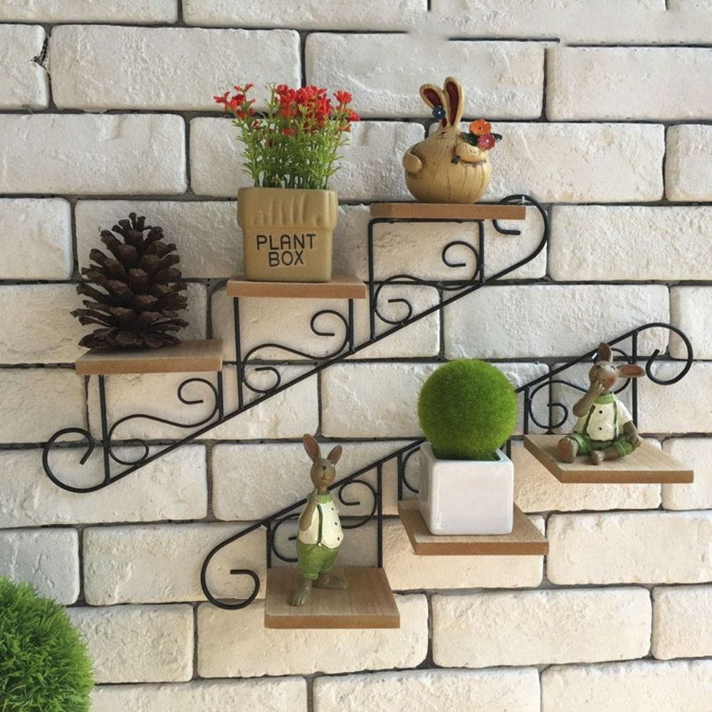 Flower Wall Panel - Portafiori da parete in stile americano,
