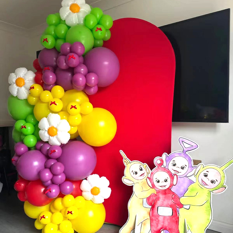 Balloon Arch Kit - Arco di Palloncini a Tema Teletubbies,