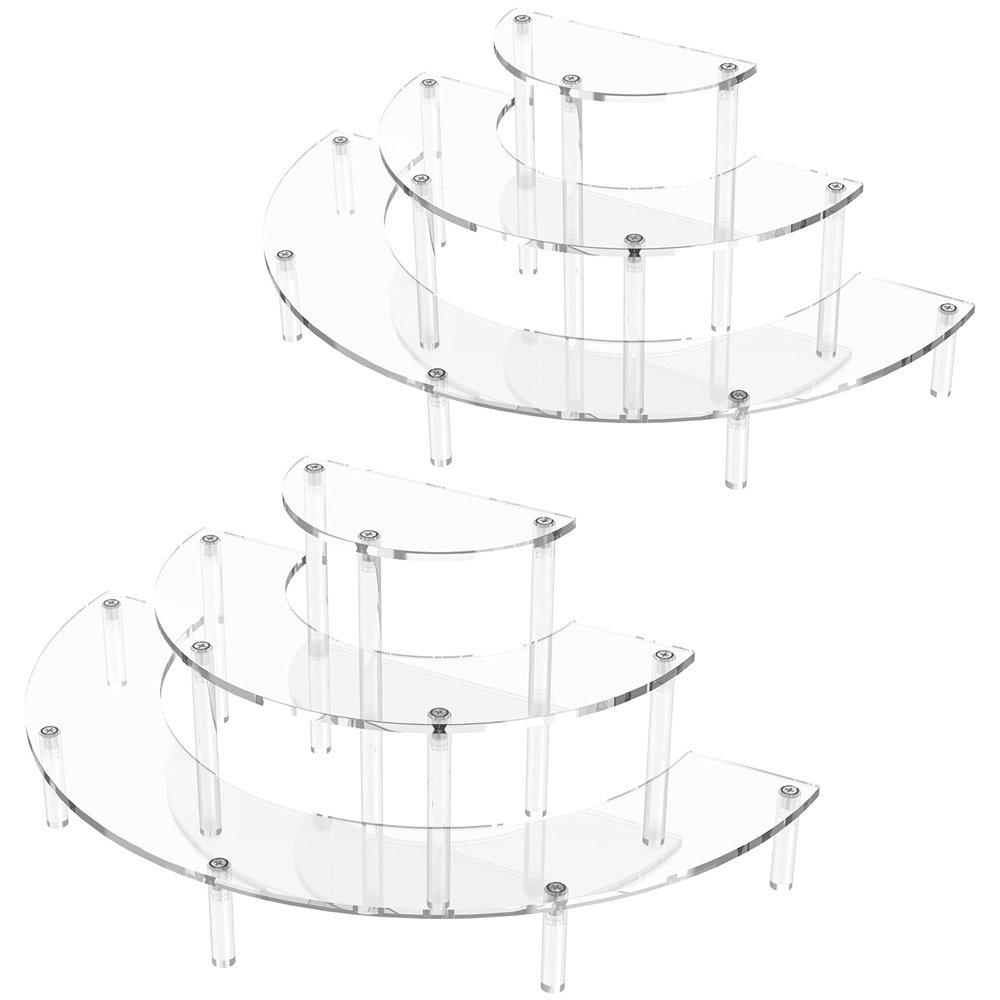 Cupcake Stand Tier - Espositore in Acrilico a 3 Livelli