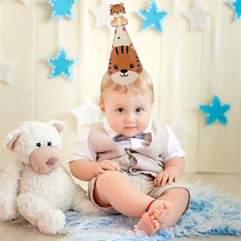 Party Hat Cone - Set di 6 Cappelli di Carta