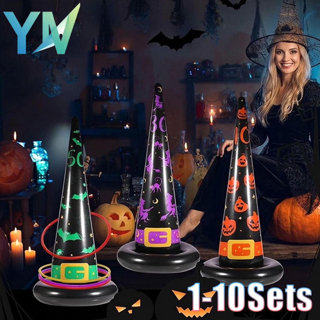 Party Hat Cone - Set di 1-10 Anelli Gonfiabili per