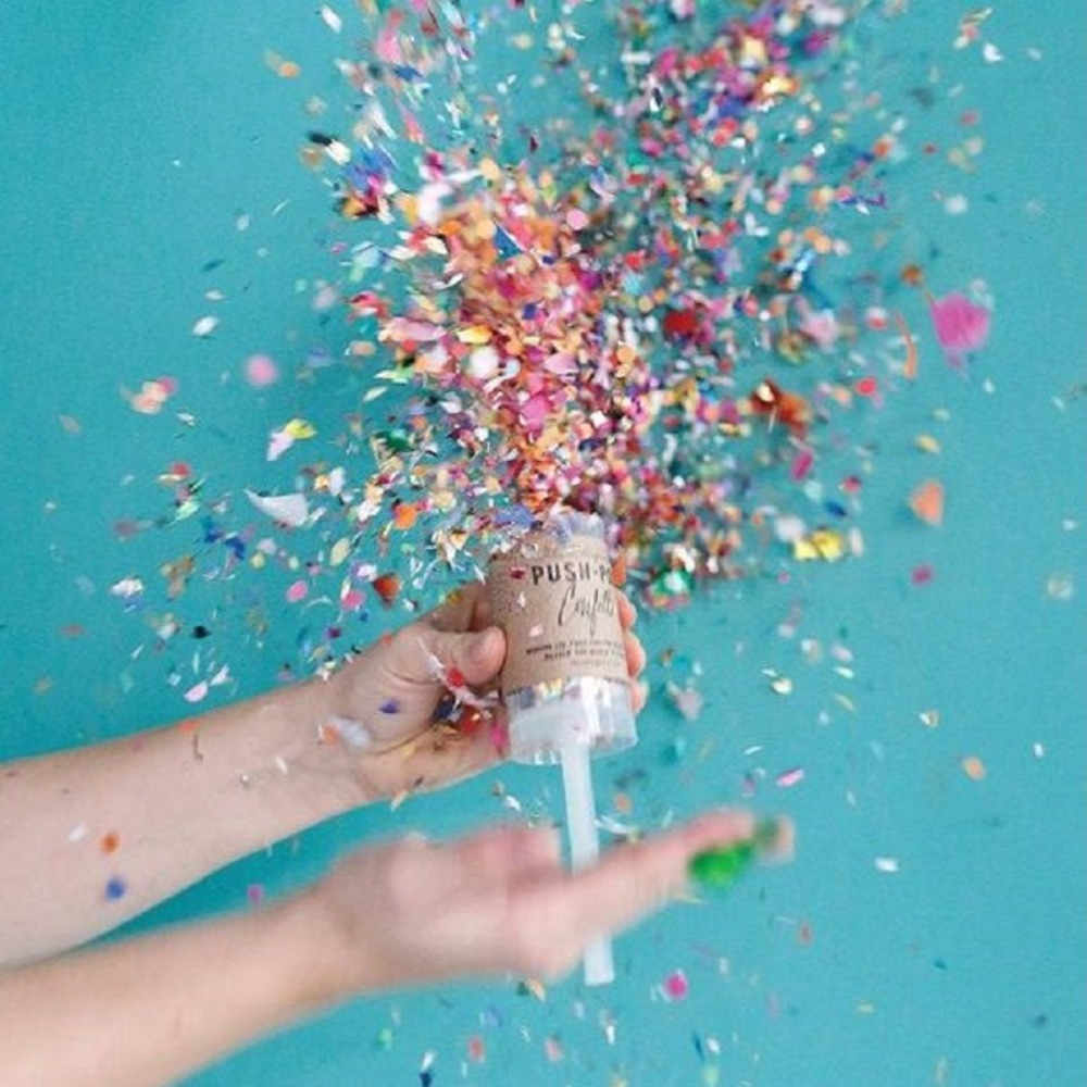 Decorazioni colorate da 1 pezz - Confetti Cannon Tube recensione e prezzo