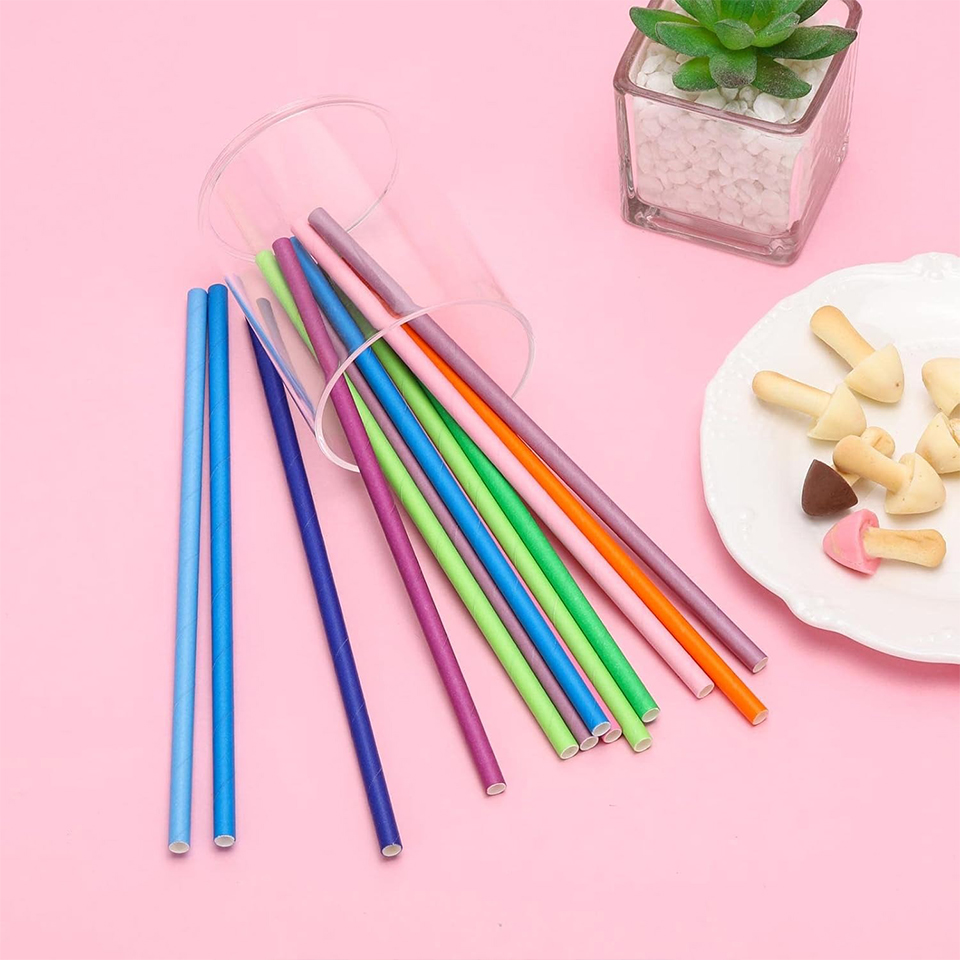 25/50/100 Pezzi Cannucce di Ca - Paper Straw Color recensione e prezzo