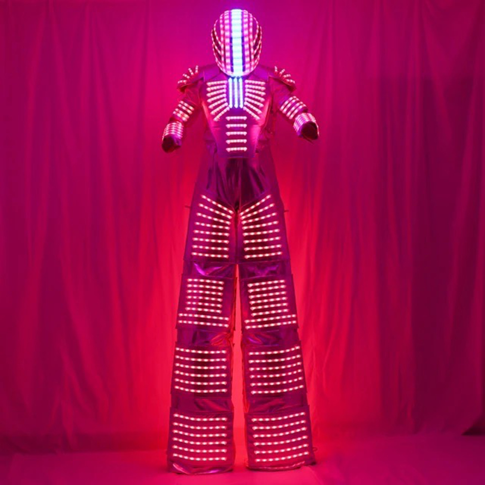 Costume Robot LED per Adulti,  - Event Party Dj recensione e prezzo