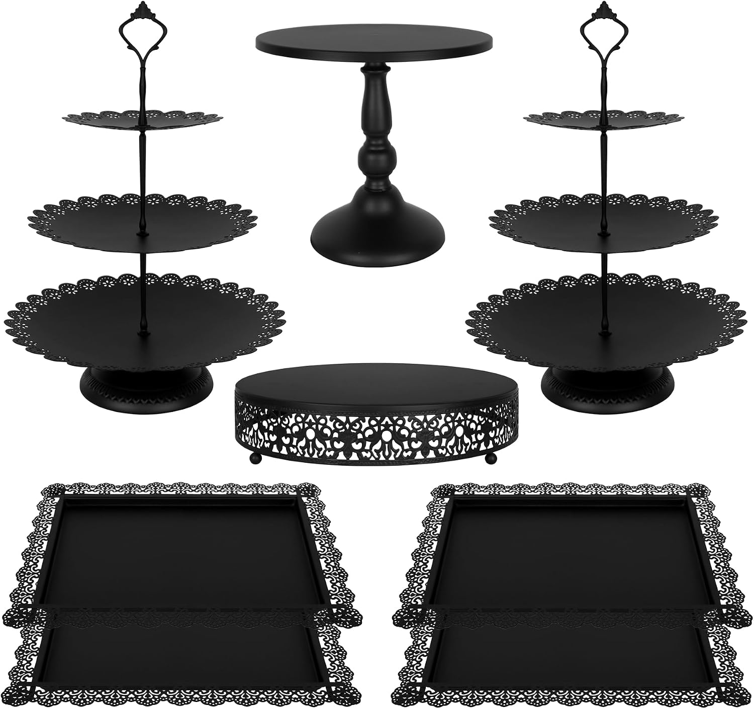 Set da 8 pezzi per esposizione - Cupcake Stand Tier recensione e prezzo