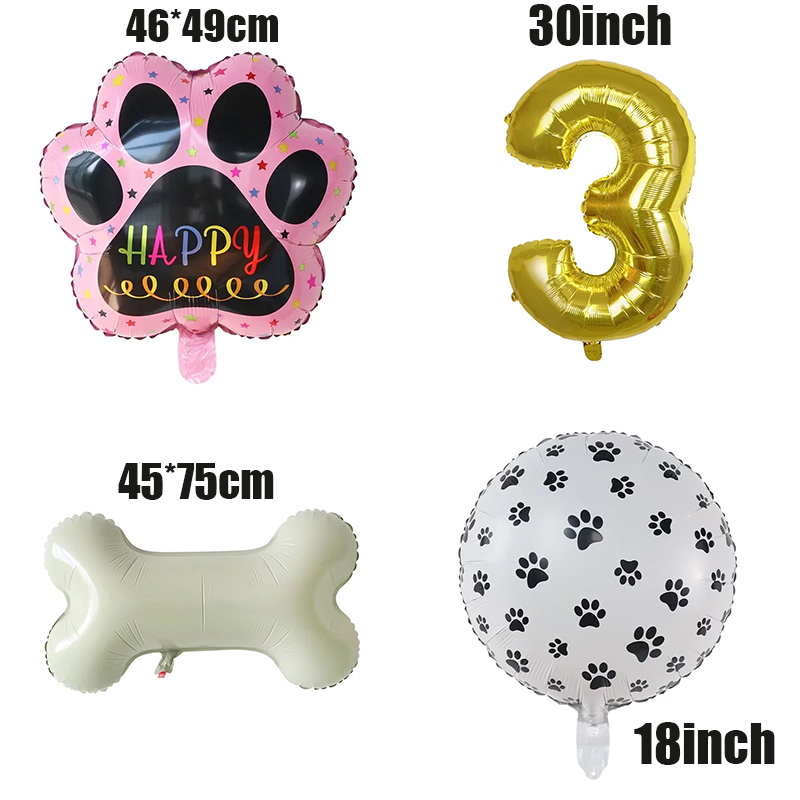 Palloncini Dorati WOOF, Decora - Let'S Party Event Supply recensione e prezzo