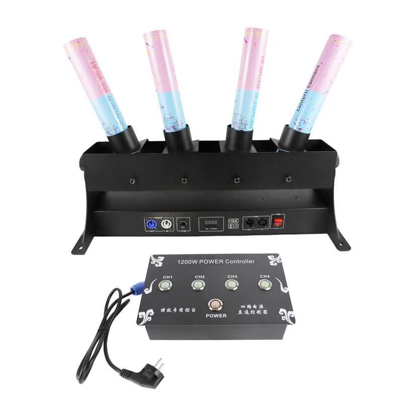 Cannone Elettronico a Quattro  - Confetti Cannon Tube recensione e prezzo