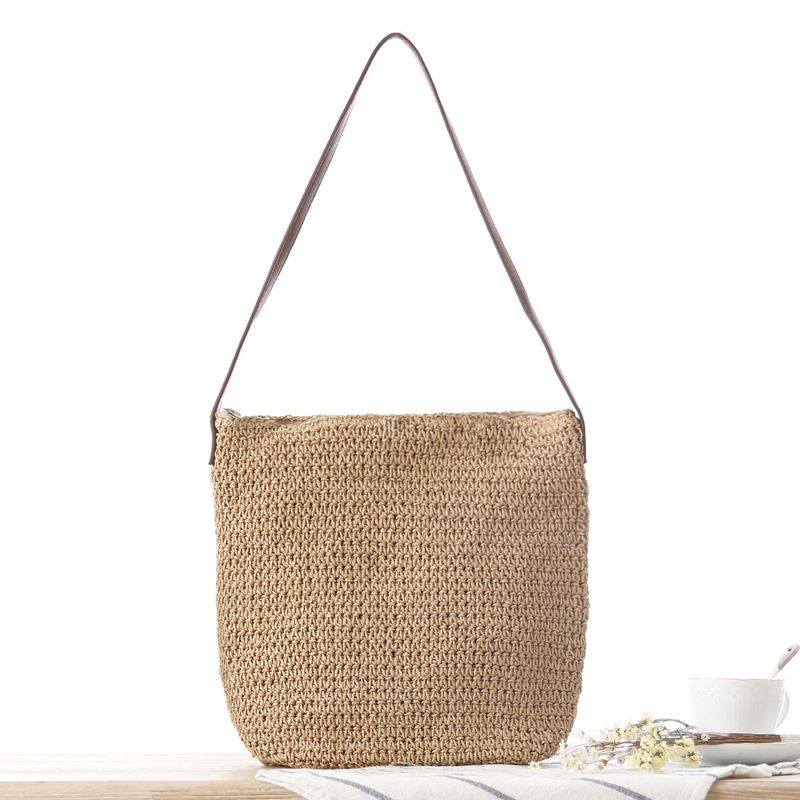 Borsa a tracolla in paglia int - Paper Straw Color recensione e prezzo
