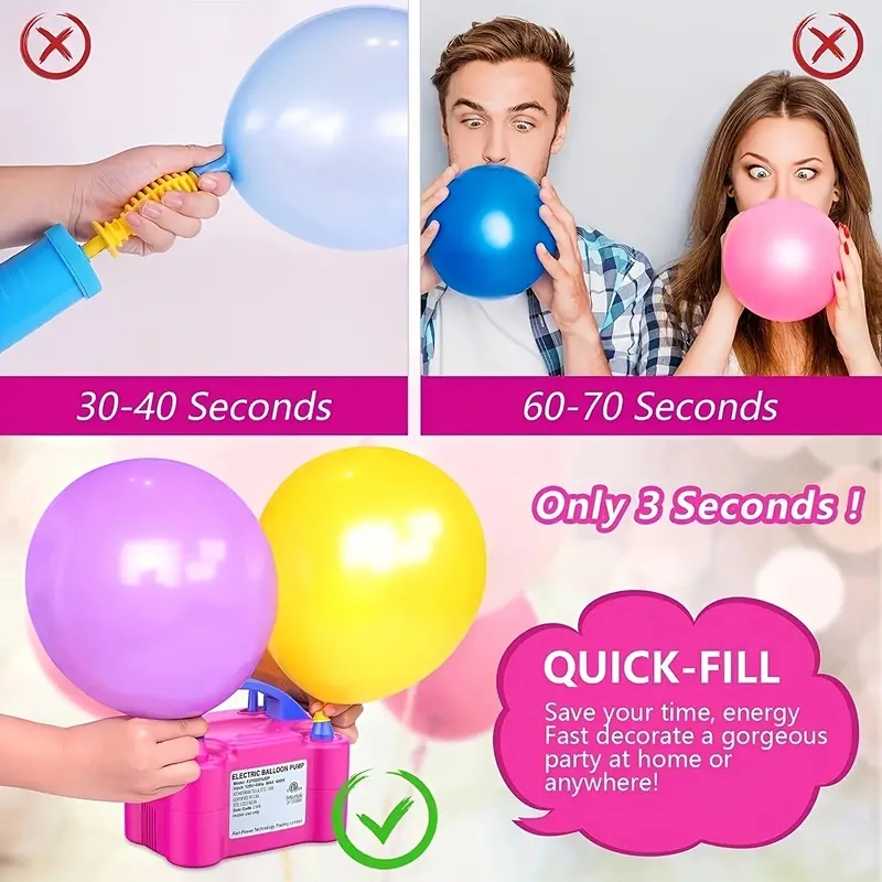 1 pezzo, pompa d'aria elettric - Balloon Pump Hand recensione e prezzo
