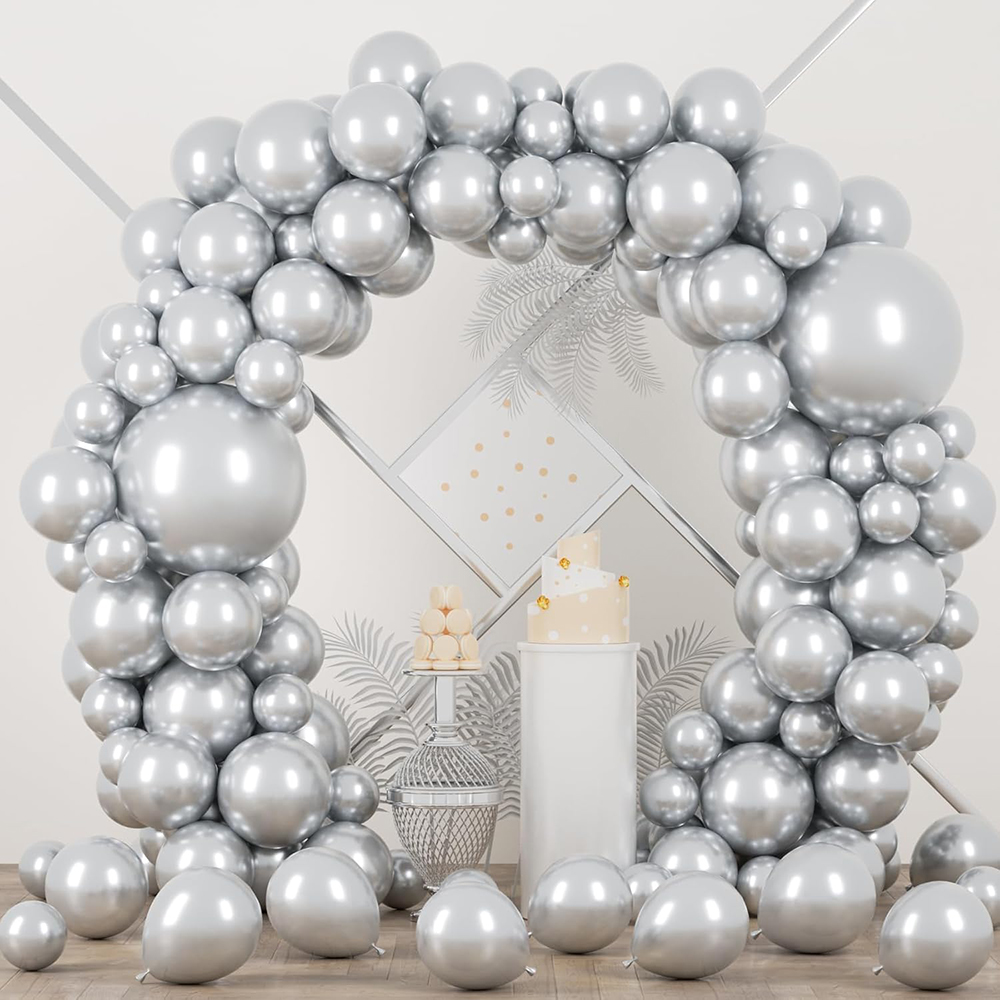 68 pezzi palloncini argento me - Balloon Arch Kit recensione e prezzo