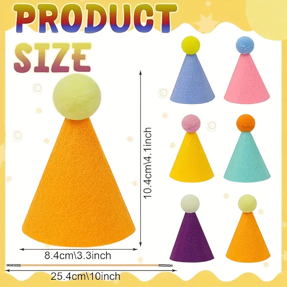 6 mini cappellini da festa: ca - Party Hat Cone recensione e prezzo