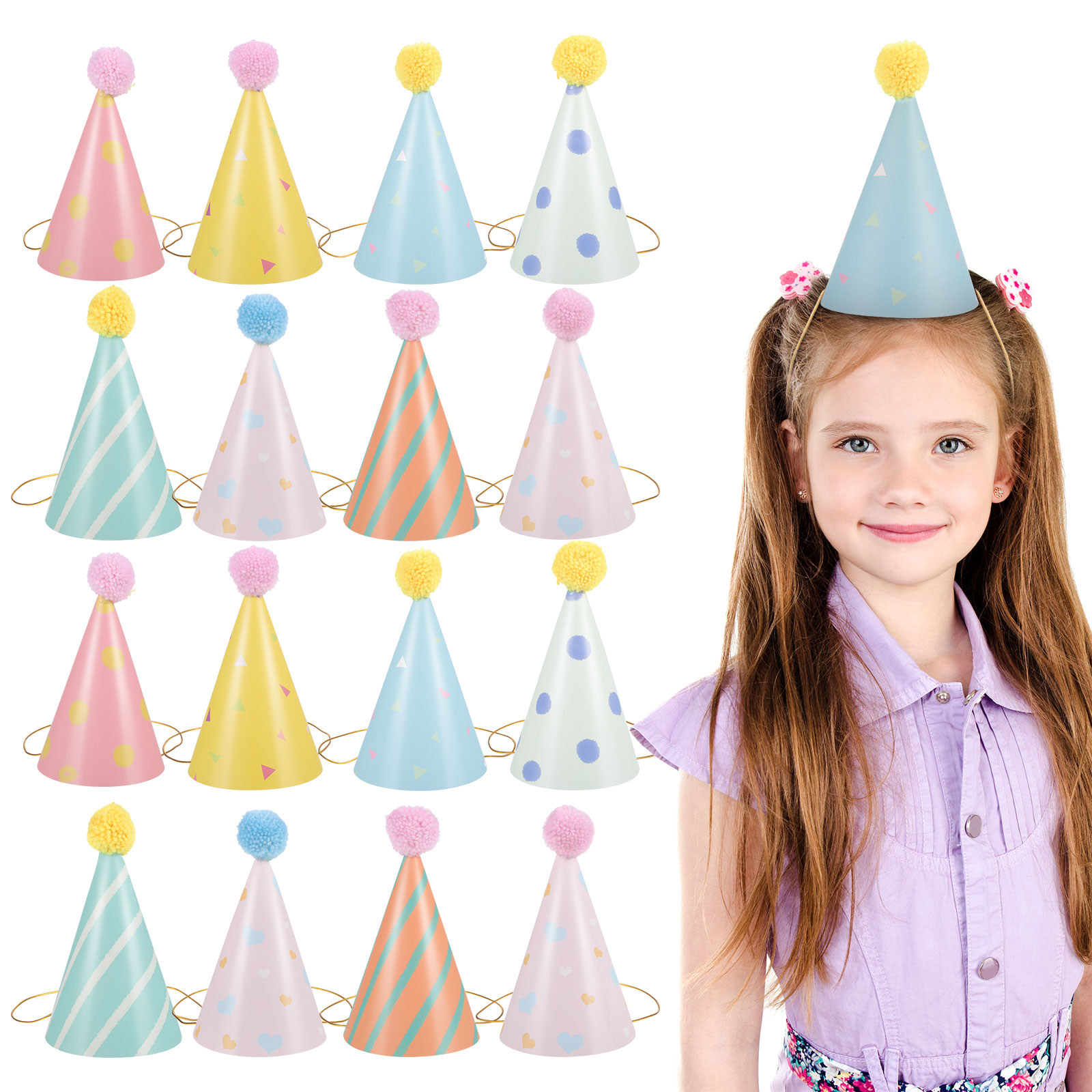 Cappelli di carta per complean - Party Hat Cone recensione e prezzo