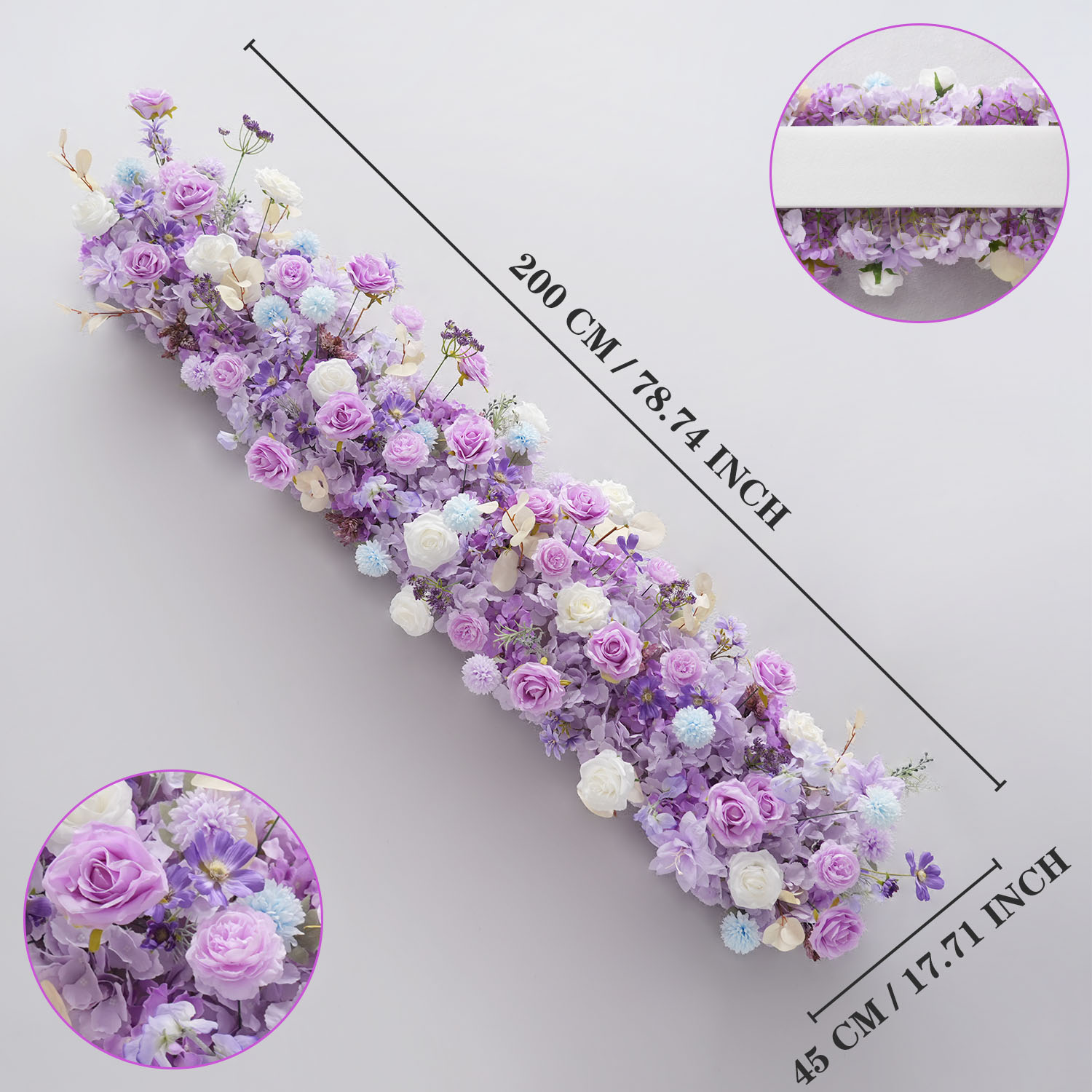 Uflower Viola Fiori Artificial - Flower Wall Panel recensione e prezzo