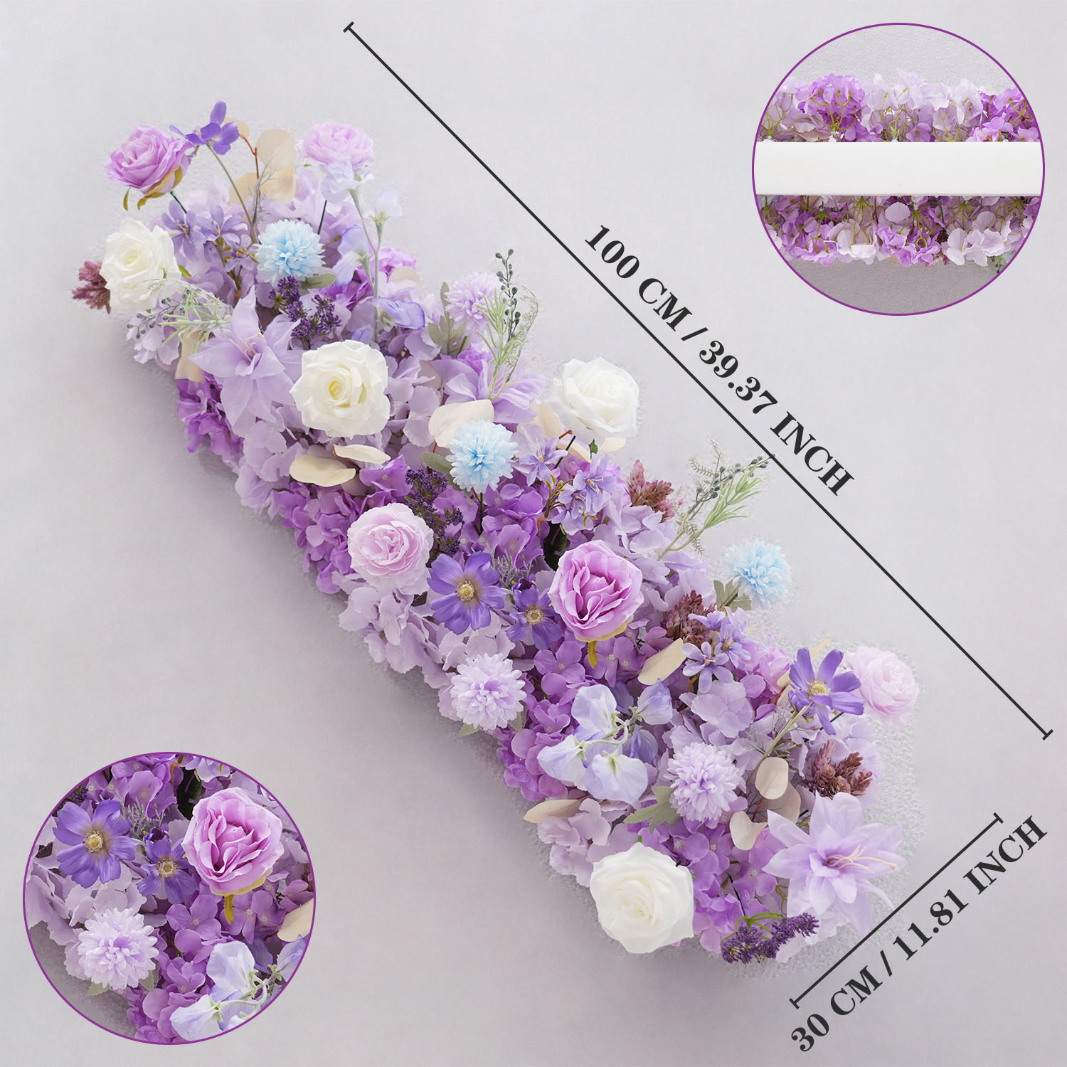 Uflower Viola Fiori Artificial - Flower Wall Panel recensione e prezzo