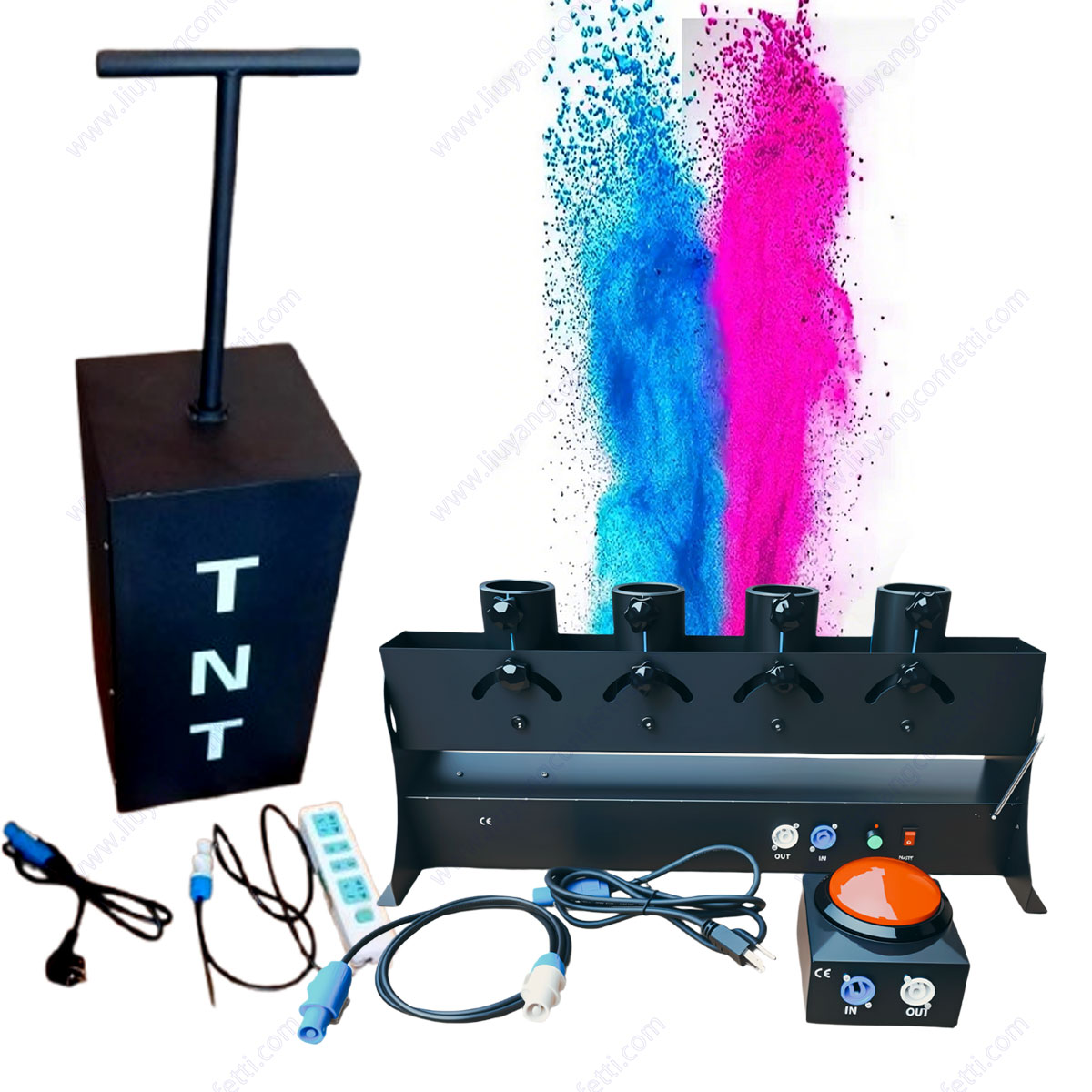 Cannone per polvere di coriand - Confetti Cannon Tube recensione e prezzo