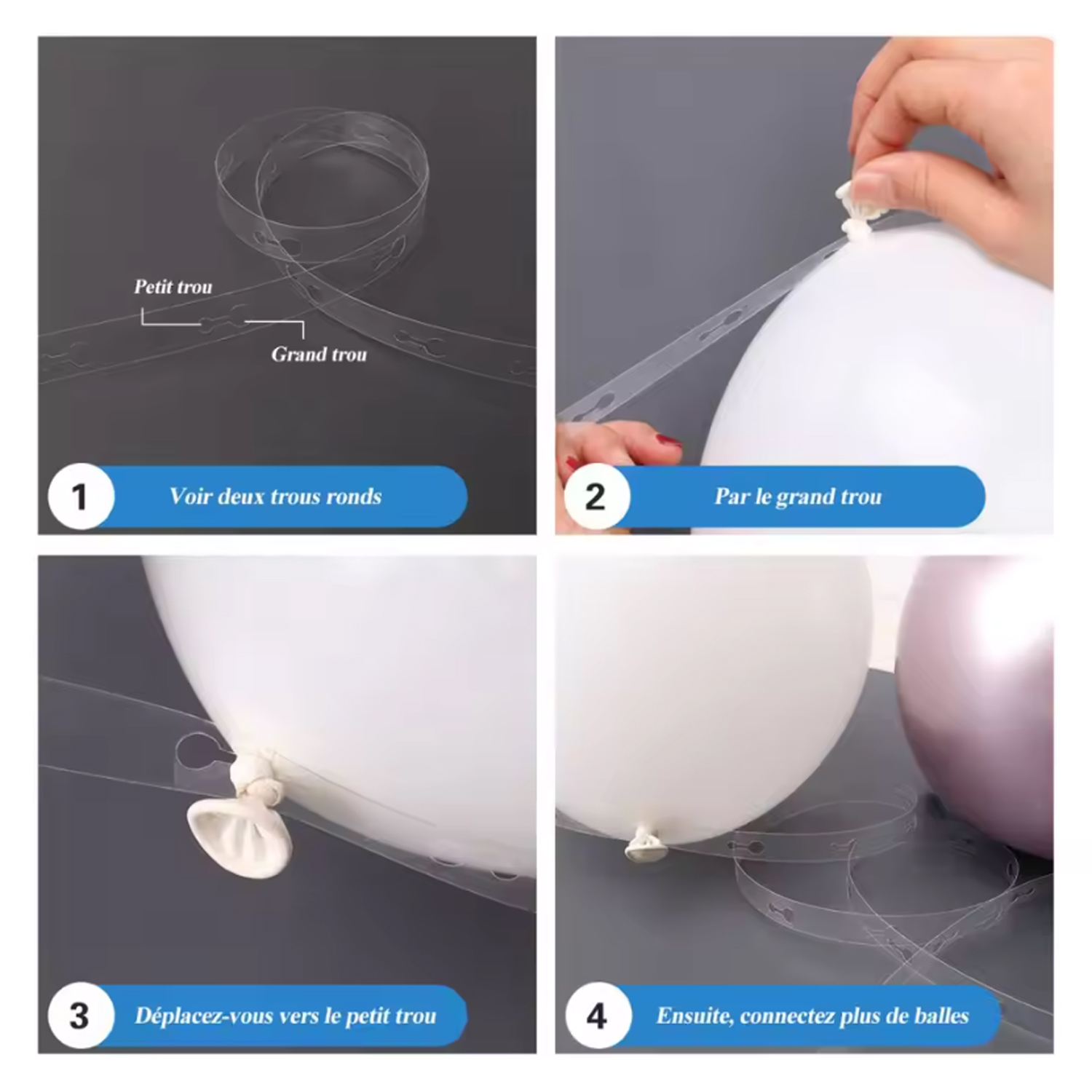 Kit Arco di Palloncini Blu e B - Balloon Arch Kit recensione e prezzo