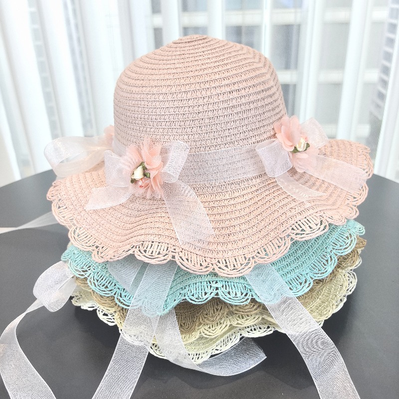 Cappello di paglia da bambina  - Paper Straw Color recensione e prezzo